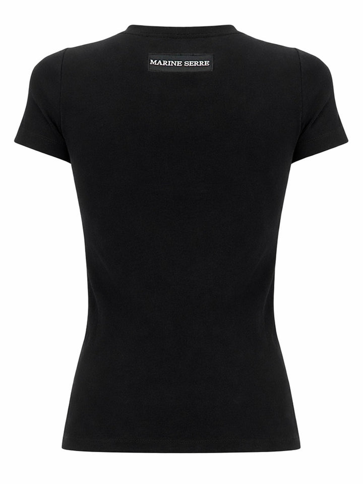 Marine Serre T shirt - Black | fd03dafaf7cf66d3dd8ca31381cd76e45900ff32