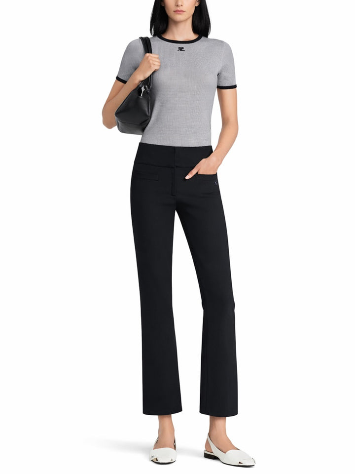 CourrèGes T shirt - Black | f2bf89df0d2d8bf73775a61cfe9c75a24ff787b1
