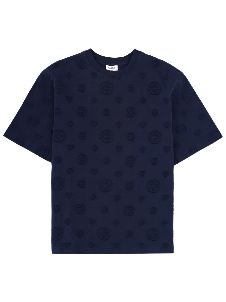 Casablanca T shirt - Blue | 94fb09c0567e14be1b00de871e02fde8b3dcd85f