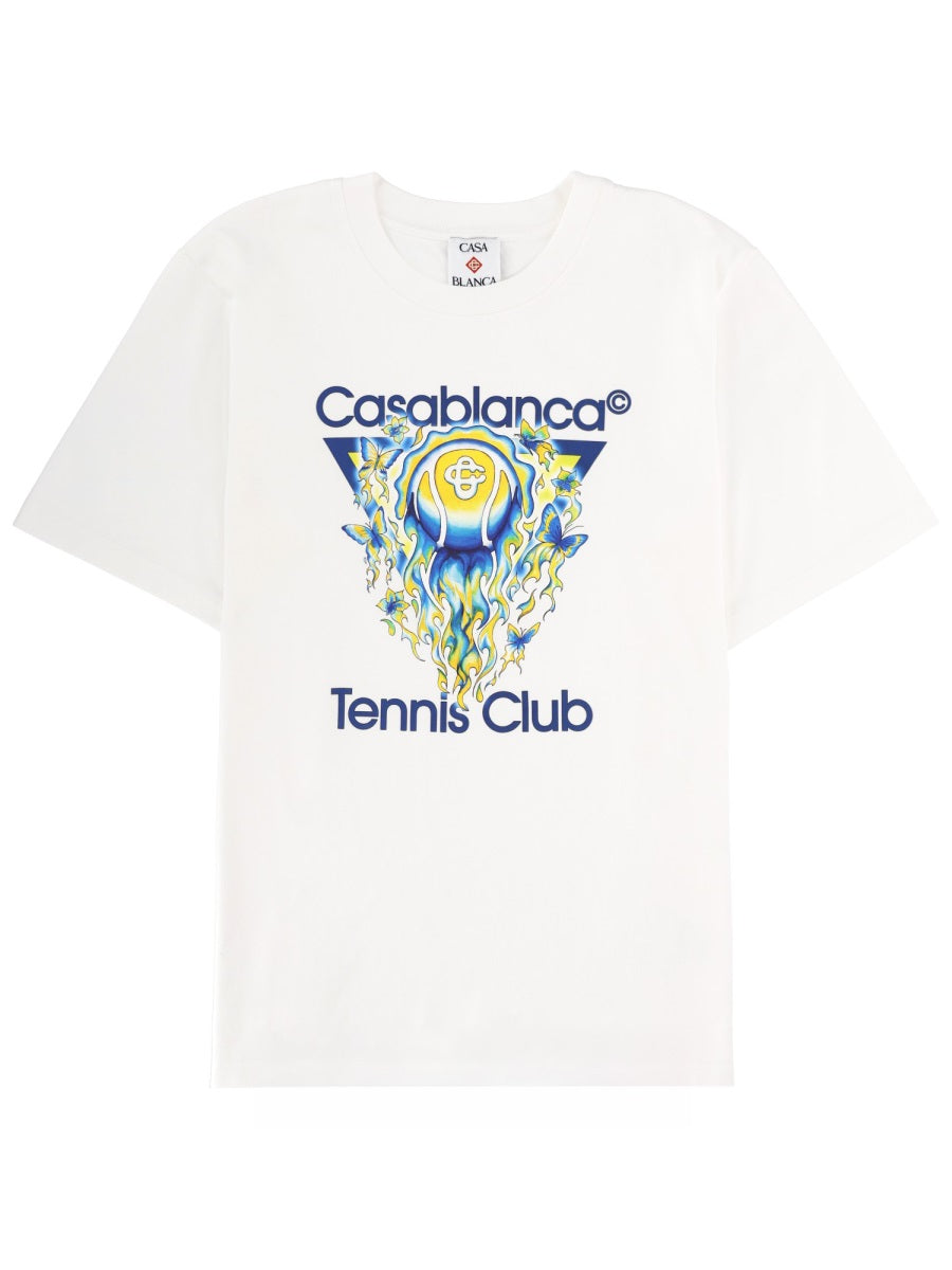 Casablanca T shirt - White | 5def29831d08da2e367f9a47f5b5377473a7fa82
