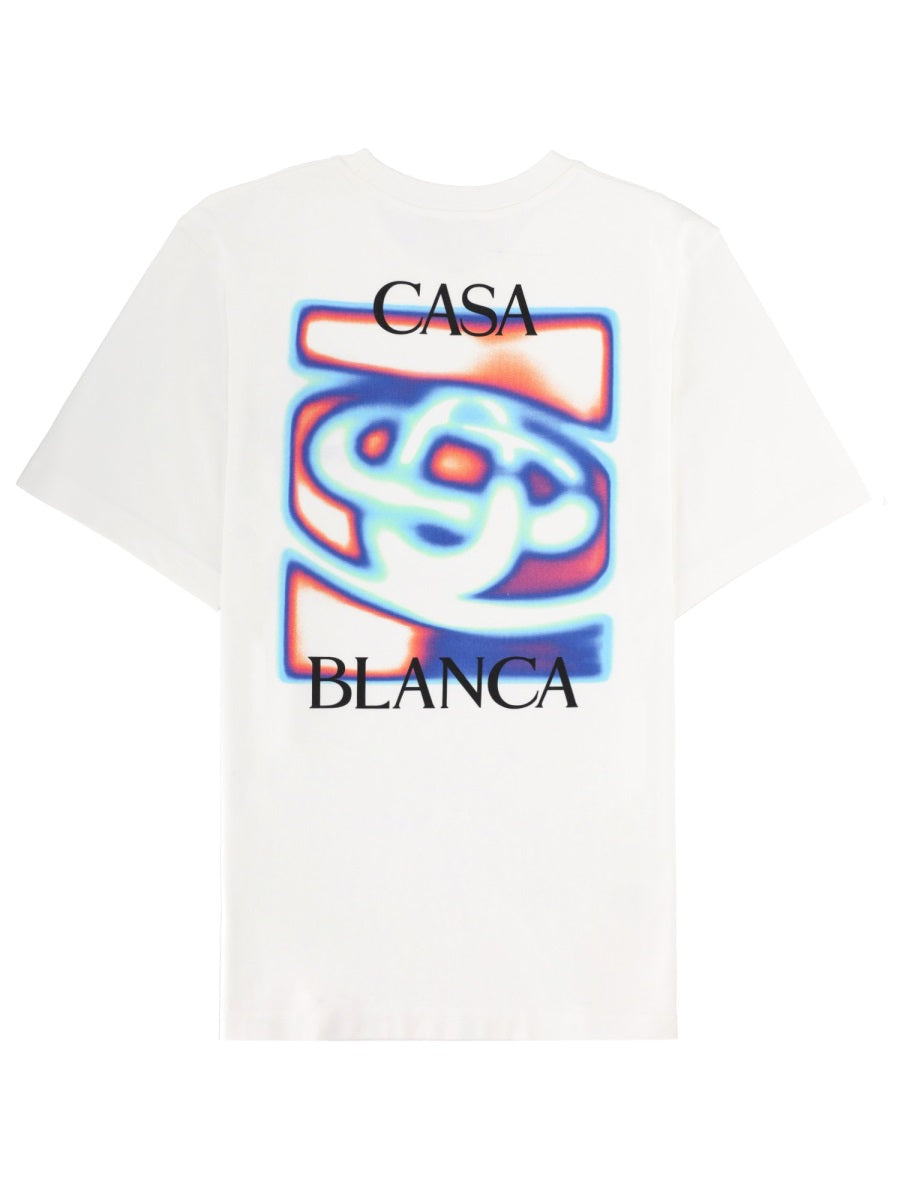 Casablanca T shirt - White | 07ee9207e1019824f5ceaf48b6daf347608af33b