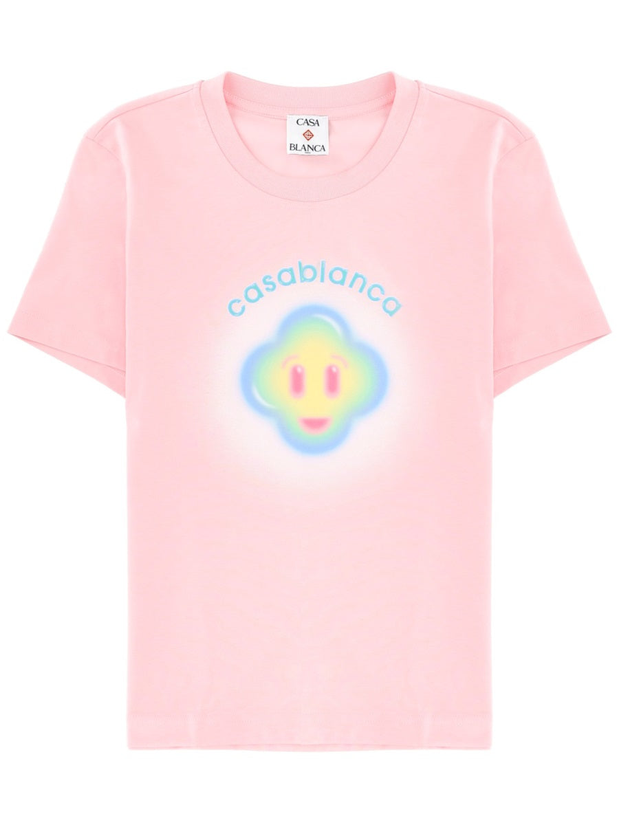 Casablanca T shirt - Pink | aa2c023172323601e87b9cb07a739b06577ce4a2