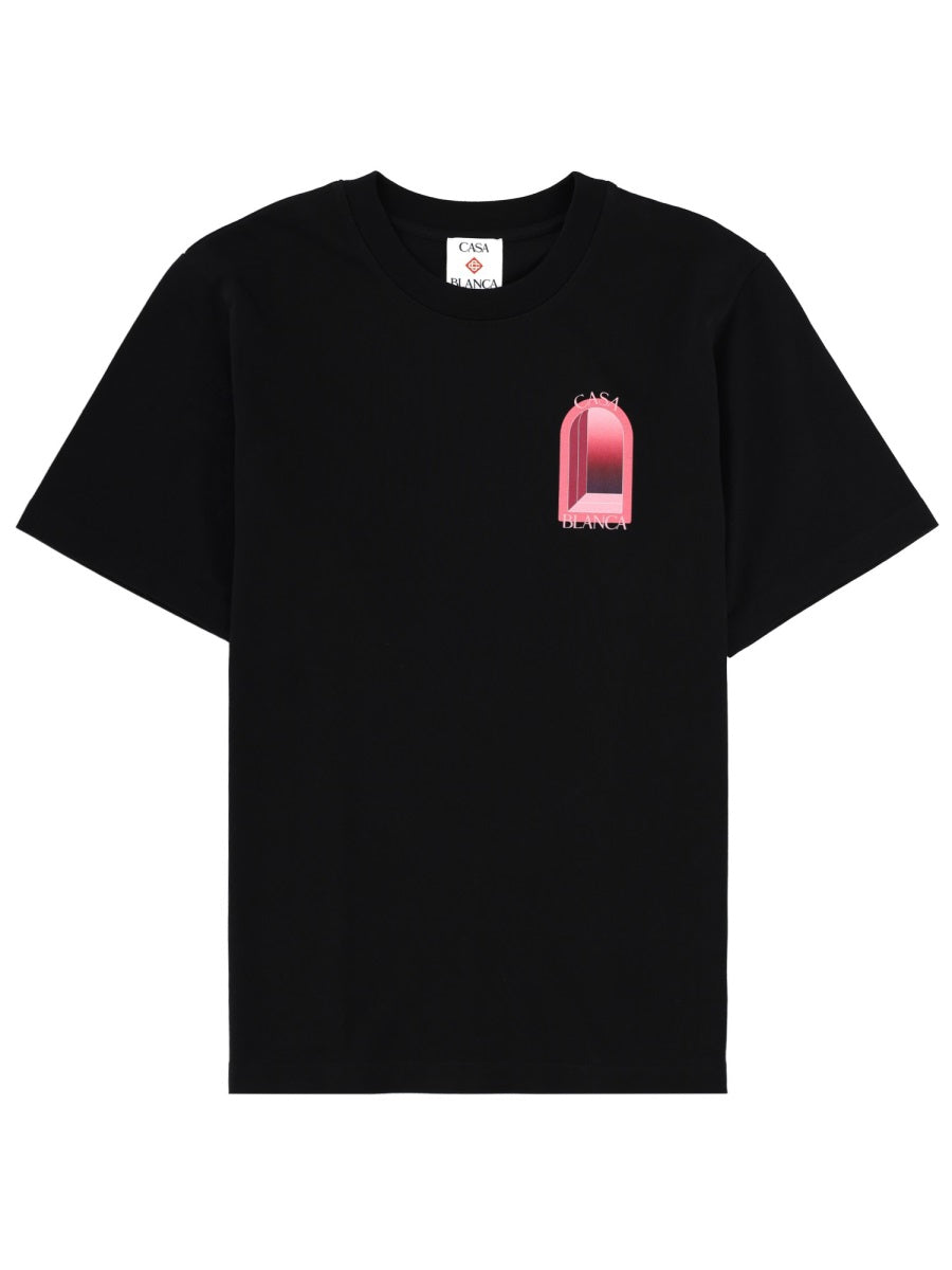 Casablanca T shirt - Black | 5ea218b39294ff250d3704e45ac4811916722d36