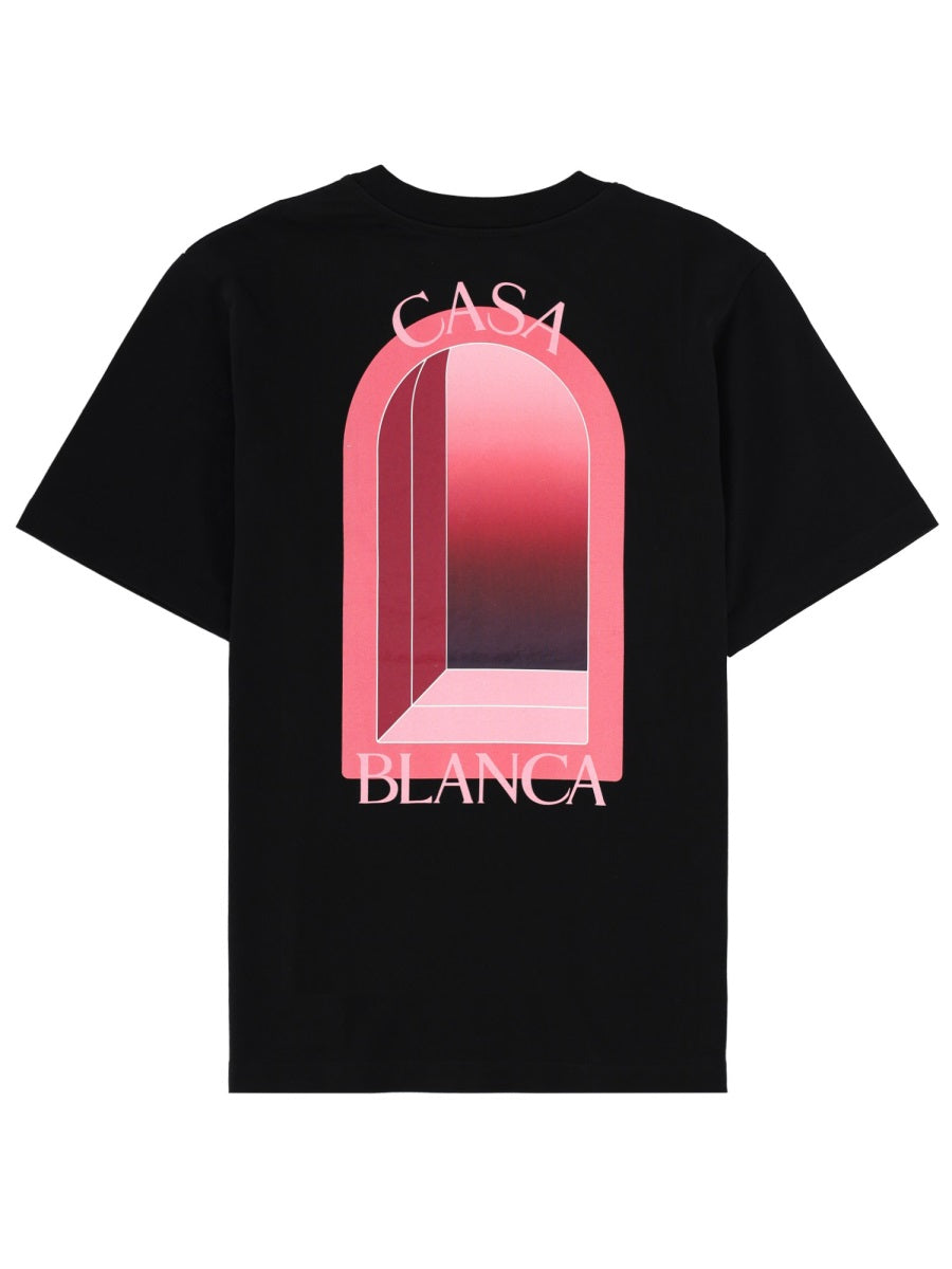 Casablanca T shirt - Black | b50f5bbc12c45bc42fca261ce25dd39431d6f3cb