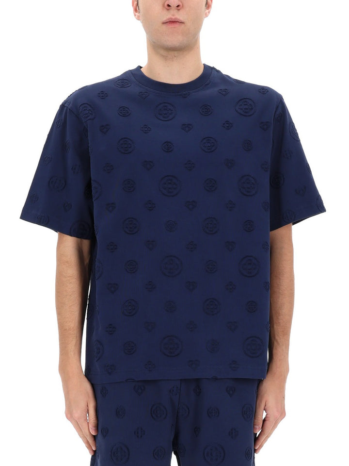 Casablanca T shirt - Blue | 0ee8c5b7f50b336f815b3628b73e3fdc0a7852ab