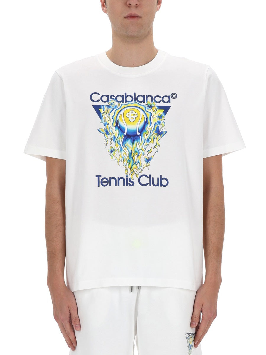 Casablanca T shirt - White | f239f6d0ab5935ed506080502a0f55029d75c5ec