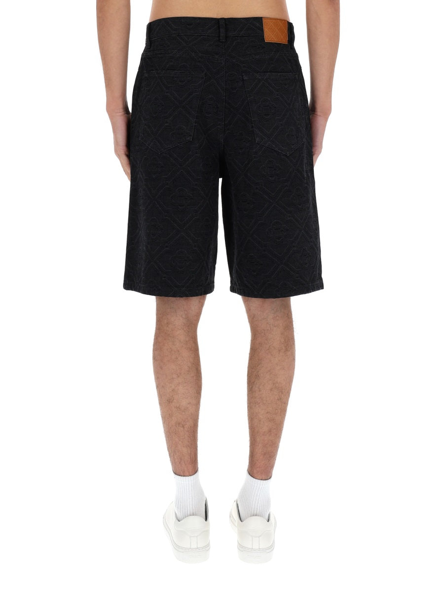 Casablanca Shorts - Black | 06cbcdbfd87fab37d987ded2101525bb08896e55
