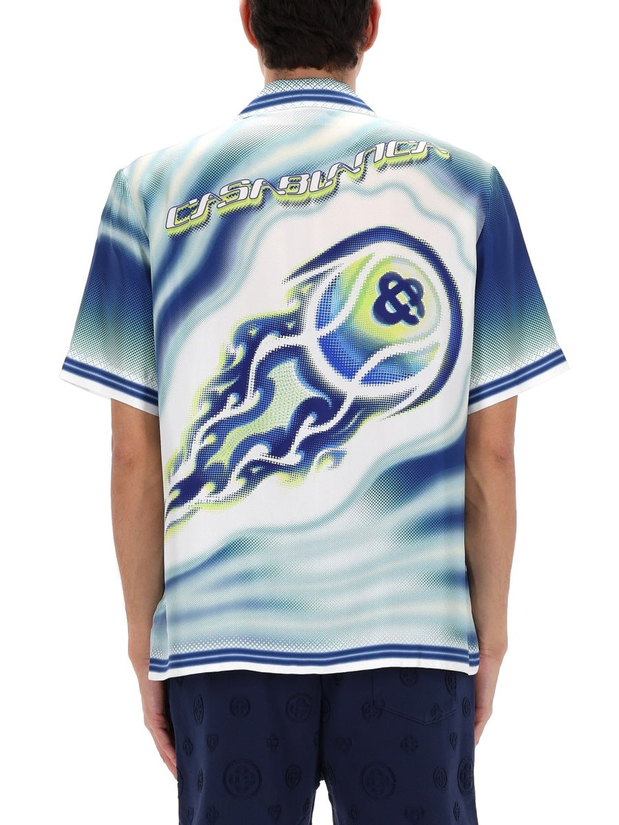 Casablanca Camicie - Blue | 7058faf9803aa7ec0e53a9fa408d99bd41f1d617