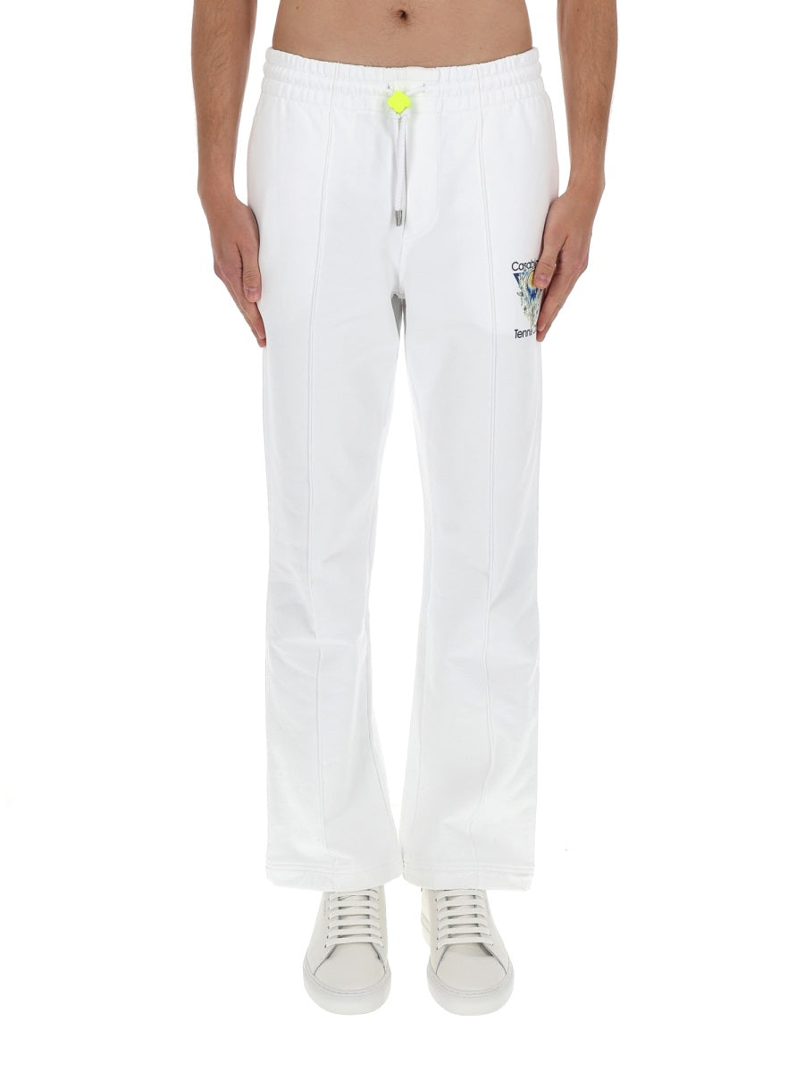 Casablanca Pantaloni - White | 5cb14dafc01f99169f75ca9db50e2bec935b3738
