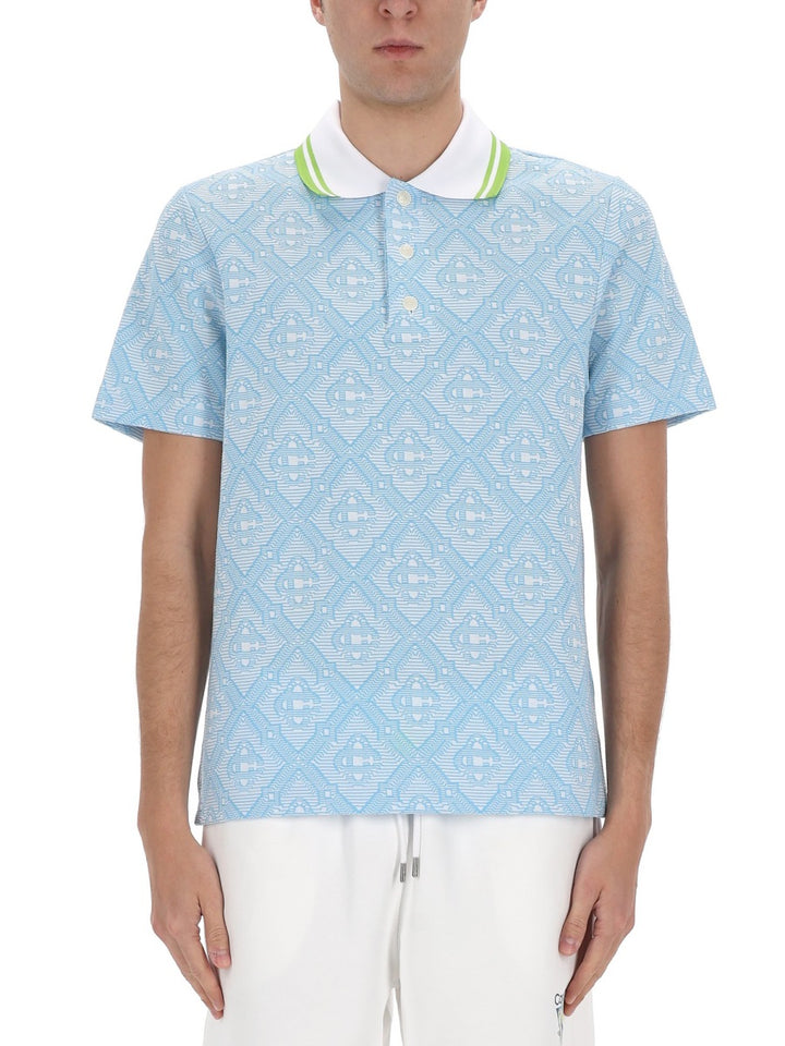 Casablanca Polo - Azure | 55adca45004516d224a3ab796aab6309bf8e2874