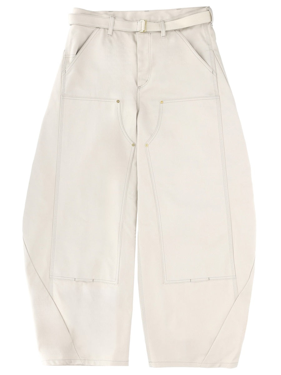 Sacai X Carhartt Wip Pantaloni - Ivory | 595b1a05f63cd2d8ee1f69d5e2af43c3f6903faa