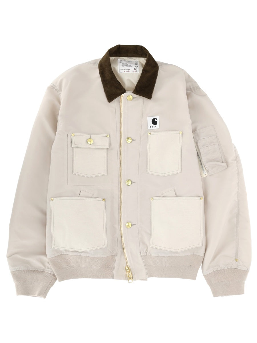 Sacai X Carhartt Wip Giacche - Ivory | 8d7798bf3147a2f90d8d53620f1f7665301ce159