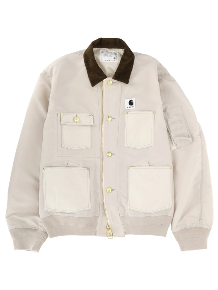 Sacai X Carhartt Wip Giacche - Ivory | 8d7798bf3147a2f90d8d53620f1f7665301ce159