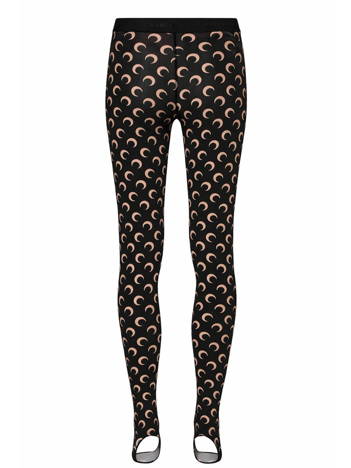 Marine Serre Pantaloni - Black | dc335b3bd7ade6483efedb29426296ae4bd9fa7b