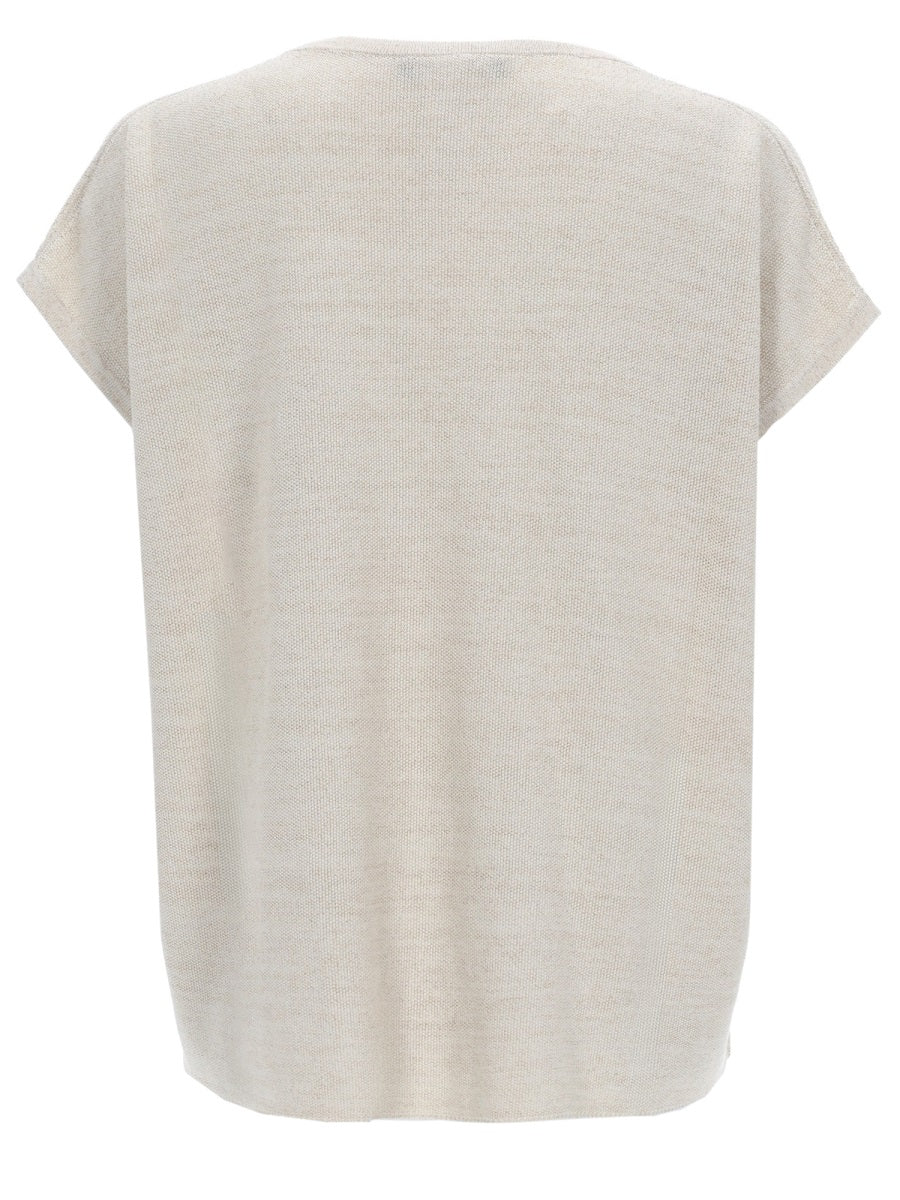 Fabiana Filippi Top - Beige | a0f43ff6c55e7177ba425a46cd76bbe0ccdbca4e