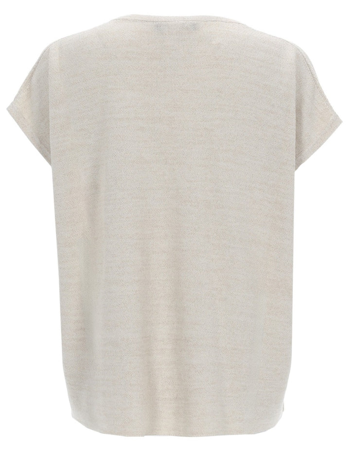 Fabiana Filippi Top - Beige | a0f43ff6c55e7177ba425a46cd76bbe0ccdbca4e