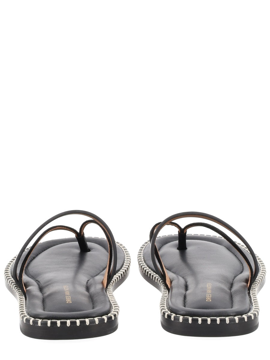 Dries Van Noten Scarpe Basse - Black | 7db8934544464bb302b8add4d2420ea580cc8c36