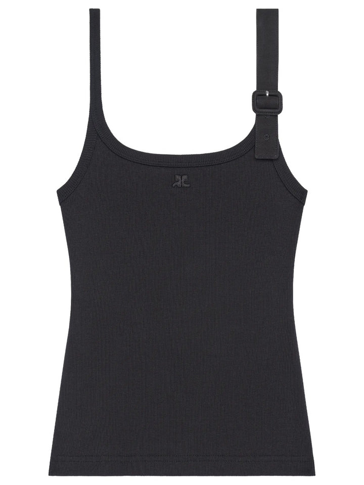 CourrèGes Top - Black | 68b6c5f6acd149856bb116770dac22c61745517d