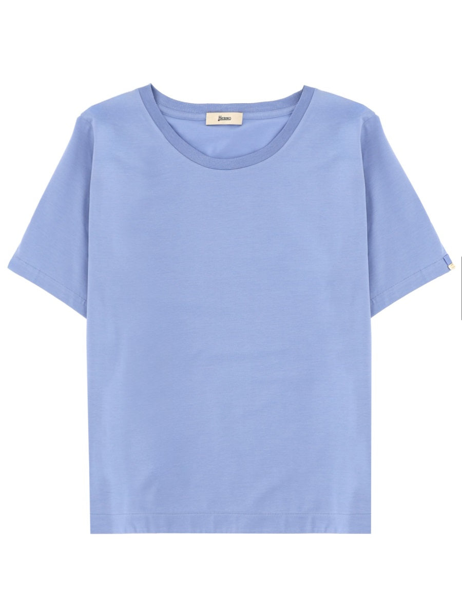 Herno T shirt - Azure | 2d0b2b660bb61c5bf05c31af2a1ffd543975a5e7