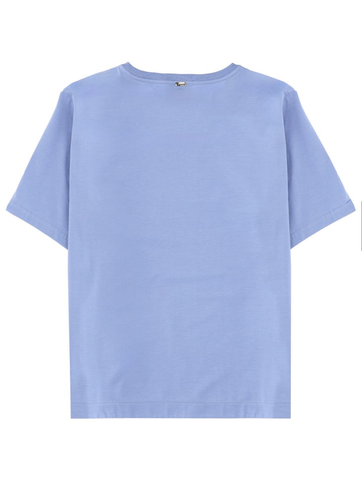 Herno T shirt - Azure | 1b105a6dc82325f39dad2e949d1cd9da0bb99eb6