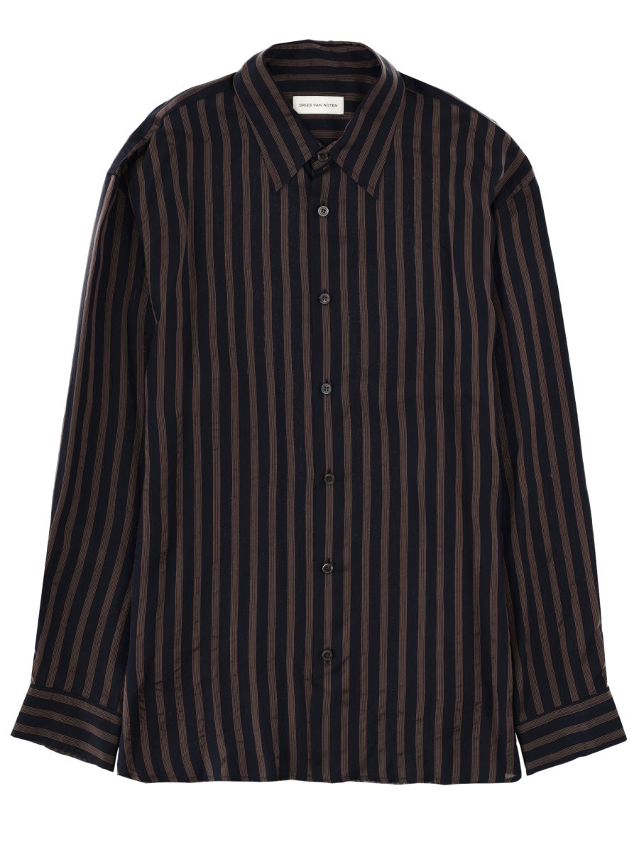 Dries Van Noten Camicie - Blue | 4d4669c09f55c24cb1496f608e28be95a4e5f0f9