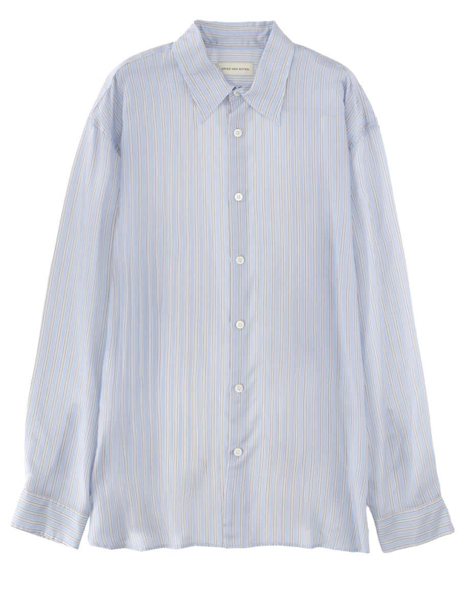 Dries Van Noten Camicie - Azure | 83692511df0056ad1e3891fb4f1e6f44a1662bfc