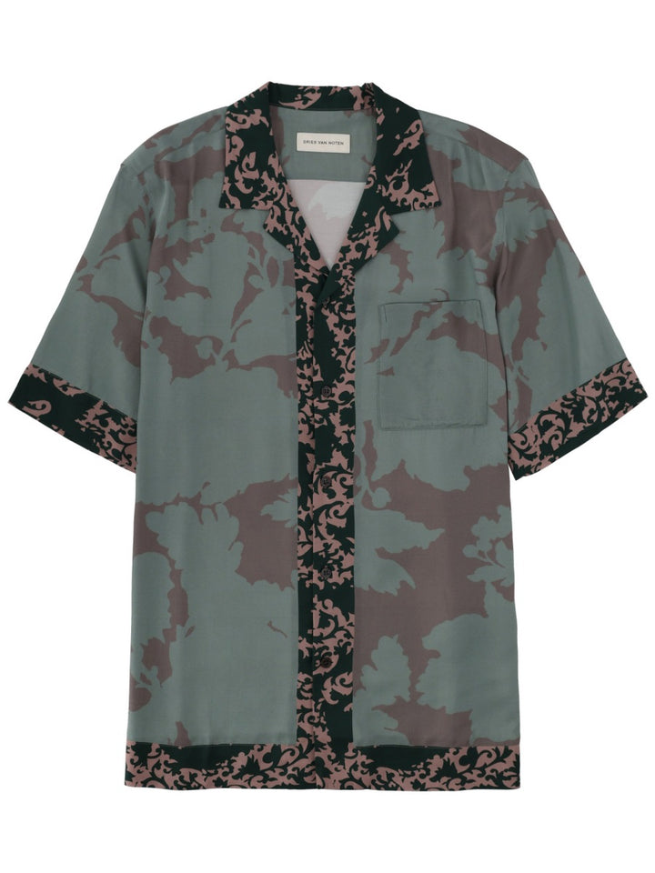 Dries Van Noten Camicie - Green | 236dd0d0a28e74060d7e65fdc91340665221ea1e