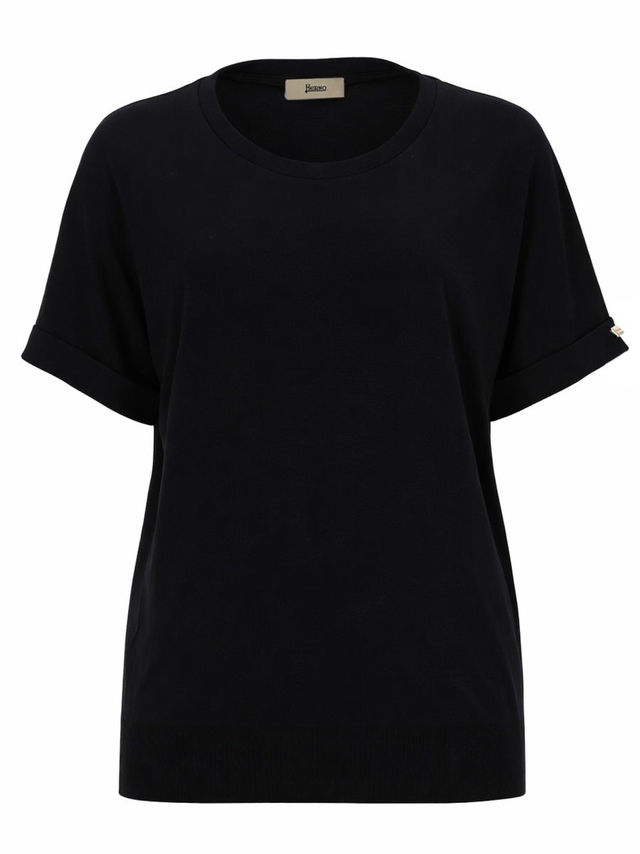 Herno T shirt - Black | 350f688b4668cb3acb7c2d4056480f873301257a