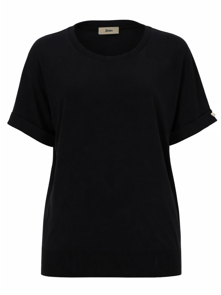 Herno T shirt - Black | 350f688b4668cb3acb7c2d4056480f873301257a