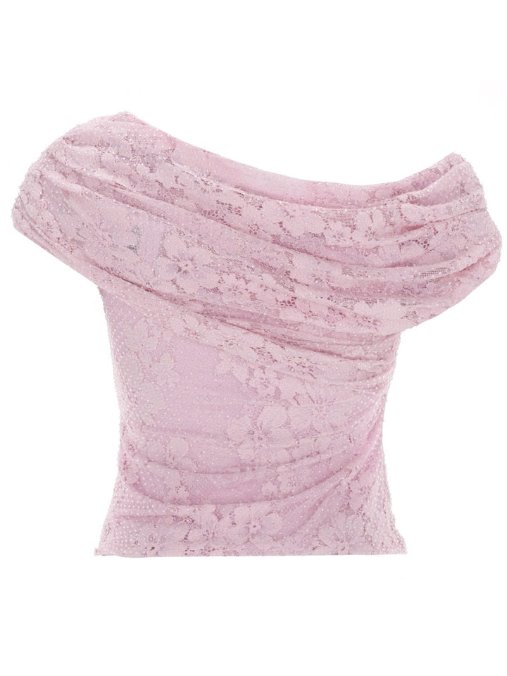 Self-Portrait Top - Pink | dca9377d7d20c8b7e6e7a306dd1e4d403eec6956