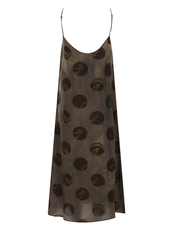 Uma Wang Abiti - Brown | 97b7f632e8d59ae9ecd2cef14cf10e8f2f4766b5