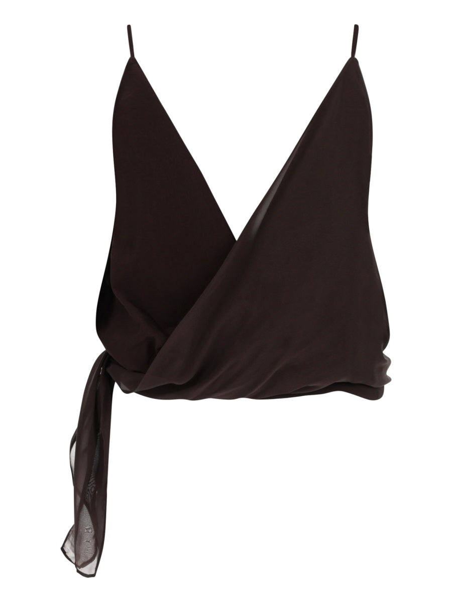 Alysi Top - Brown | 7dadc251bbeebf19b9e9e3a9e7a77adaada29a5d