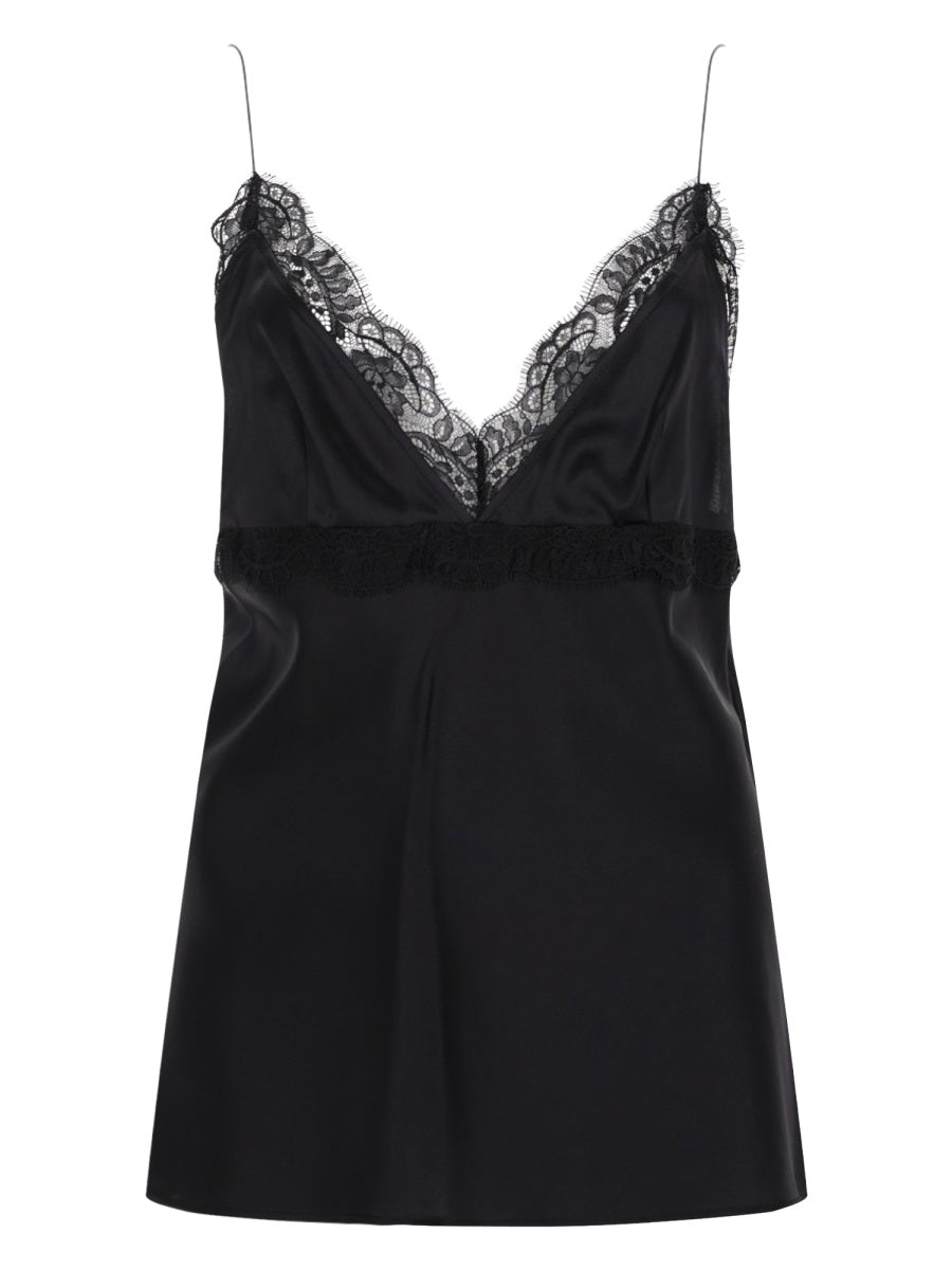 Nina Ricci Top - Black | 3ee0446cf242a9e2cd7b7f852a3a54ce601a9737