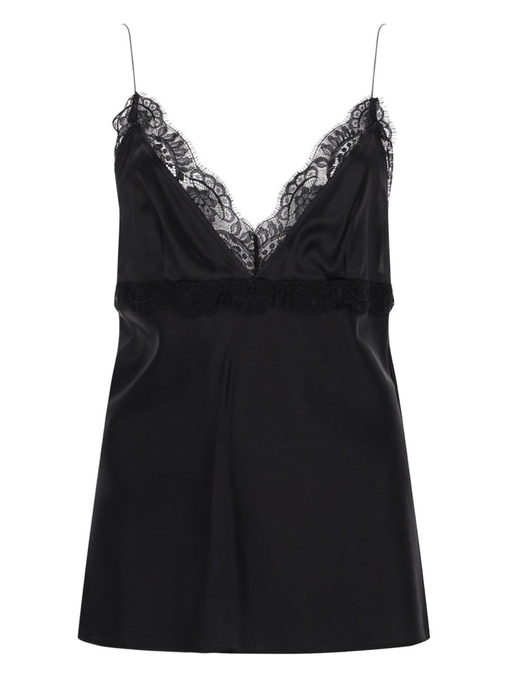 Nina Ricci Top - Black | 3ee0446cf242a9e2cd7b7f852a3a54ce601a9737