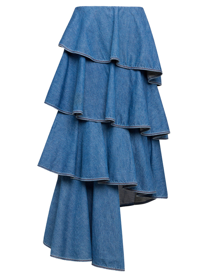 AlaÏA Midi skirts - Blu | 995c1db7a3cd523ff863175e58c9b30d08ab767b