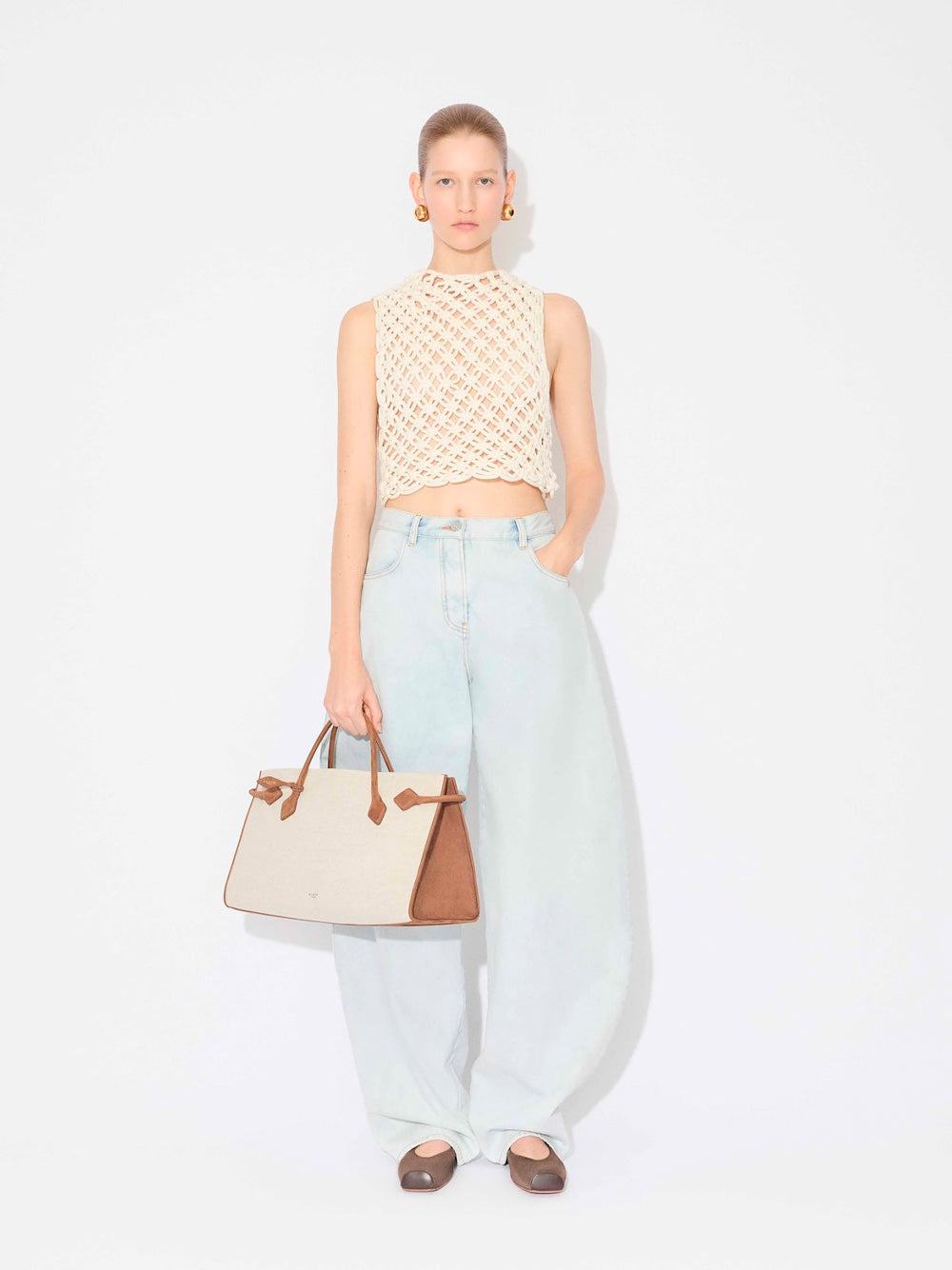 AlaÏA Top - Bianco | 054dc8e660417df03f3946ebd560e7e72a9f6502