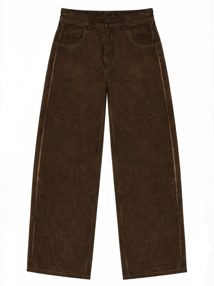 Uma Wang Pantaloni - Brown | ca0fa527bdc9d0b2345cb523eca2eb338807ffa1