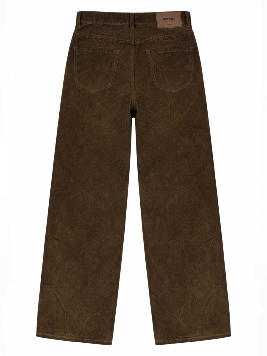 Uma Wang Pantaloni - Brown | b379894b44331ab3f5bee0b5f34d79f4d0e97b4a