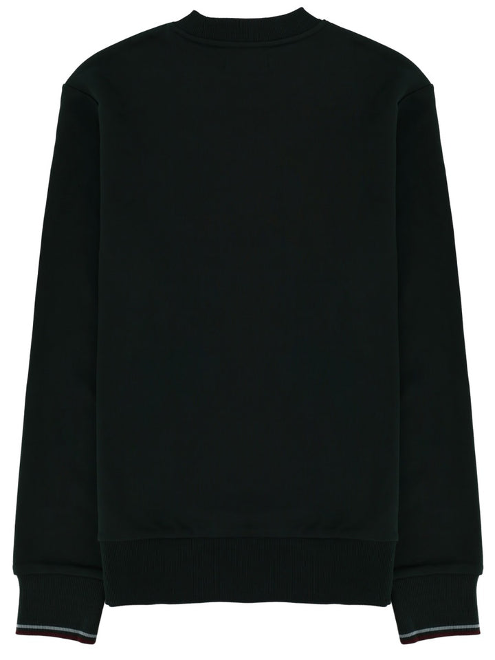 Fred Perry Felpe - Green | 6ee3c32435a360ab08928008e24bde0a9ff5b8a2