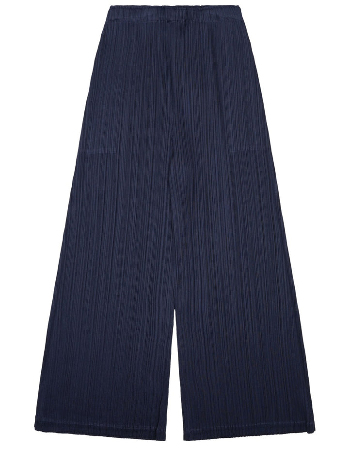 Pleats Please Issey Miyake Pantaloni - Blue | 409395692cb0aad846e799820b089adb28f5b913