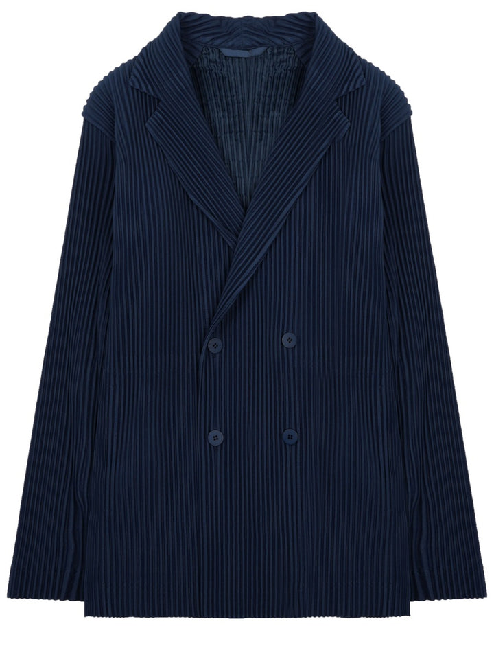 Homme Plisse Issey Miyake Giacche - Blue | a708aaf2e7caccb267ff73ba3e7d7be14273fbe4