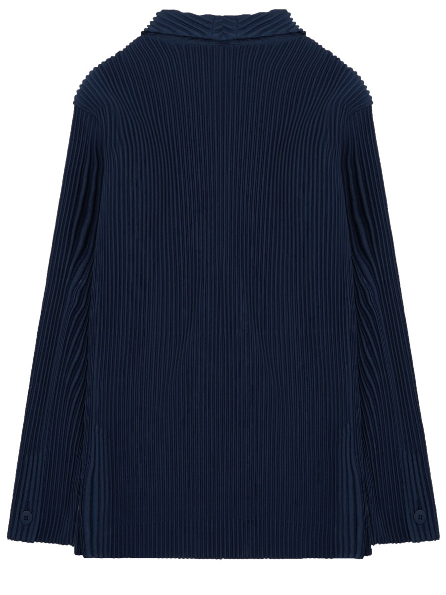 Homme Plisse Issey Miyake Giacche - Blue | bf140f23e2c328f6141a83be6c71d5d5dff9801f