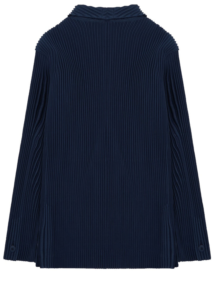 Homme Plisse Issey Miyake Giacche - Blue | bf140f23e2c328f6141a83be6c71d5d5dff9801f