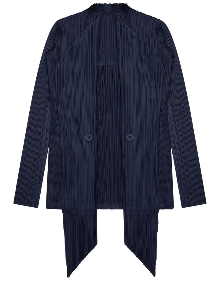 Pleats Please Issey Miyake Maglioni - Blue | a5309003a678ed42d23d739a42edc0fe0d041a76