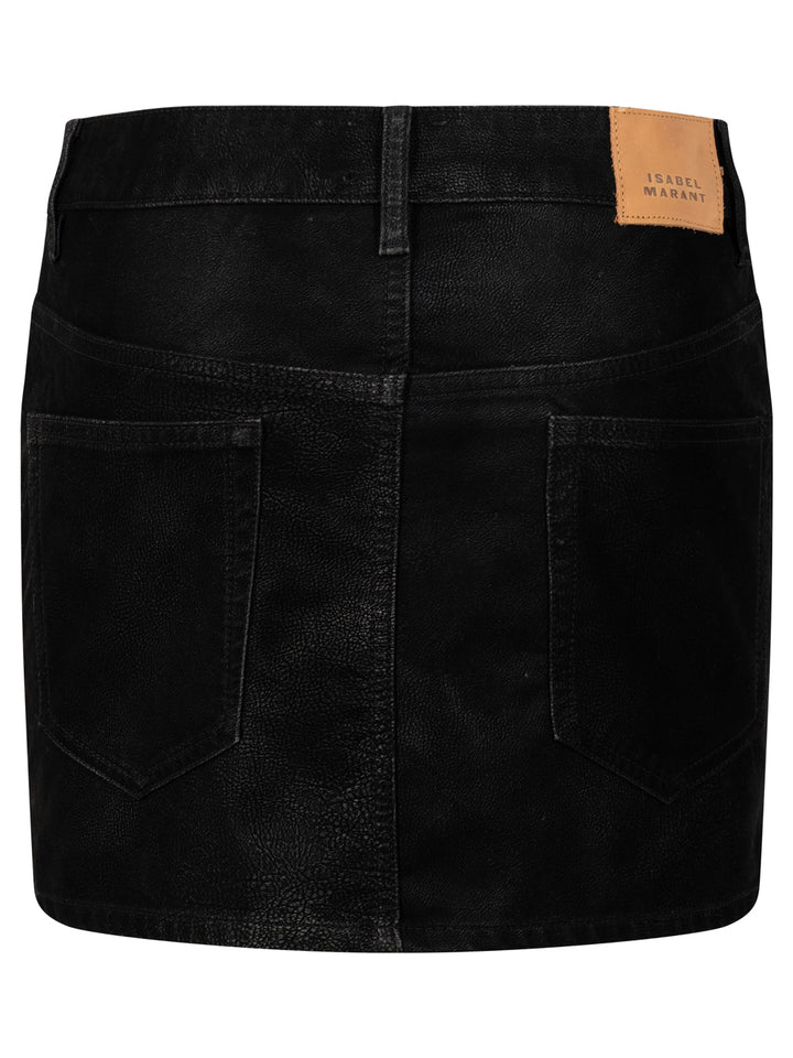 Marant ÉToile Mini skirts - Nero | 298f2ef4837b35fb1478a678cf3c965656b66118