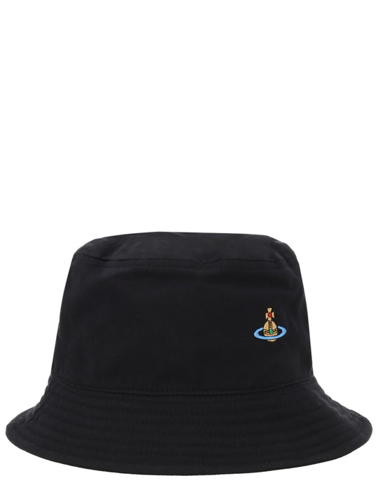 Bucket Hat With "Orb" Detail