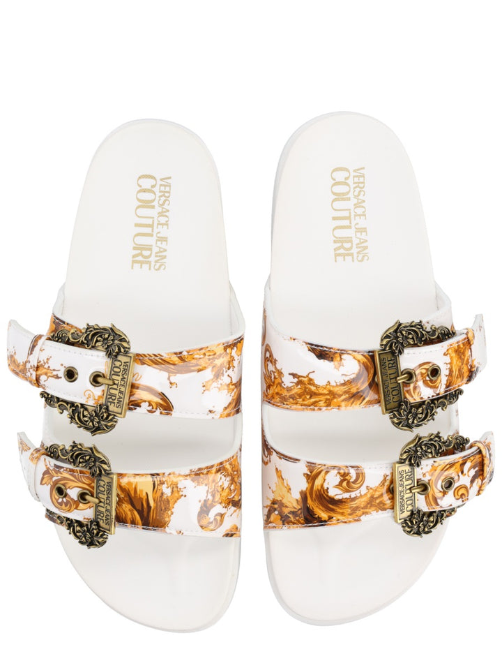 Versace Jeans Couture Sandali - White | e65642273d87acd3f63613abd7bd20bc6bea5167