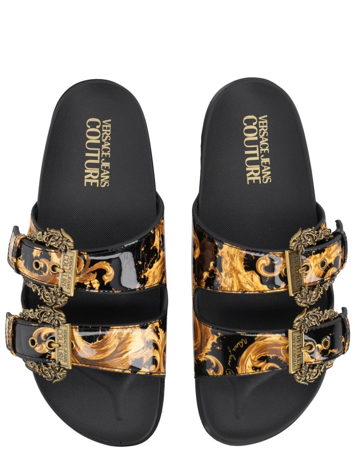 Versace Jeans Couture Sandali - Black | 8e9a7065c676ad30318a4db0bf05927d16dadda1