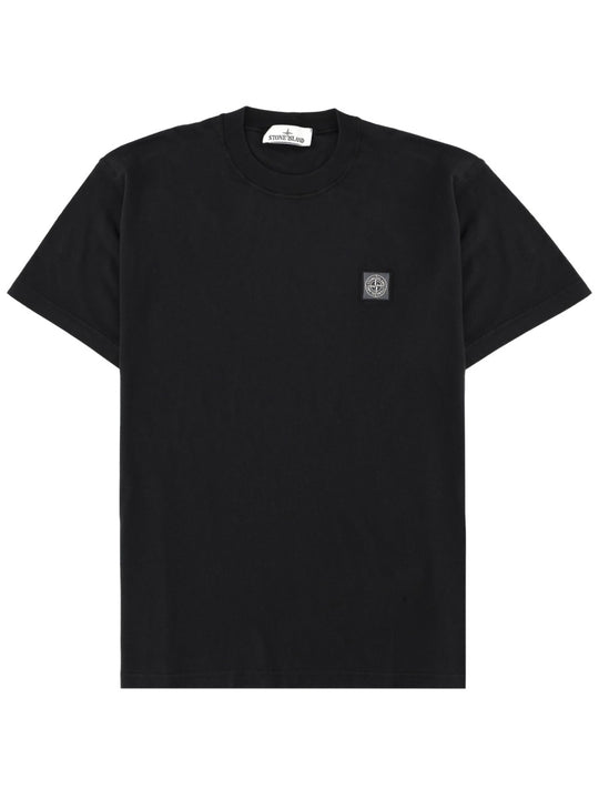 T-Shirt With Logo Patch