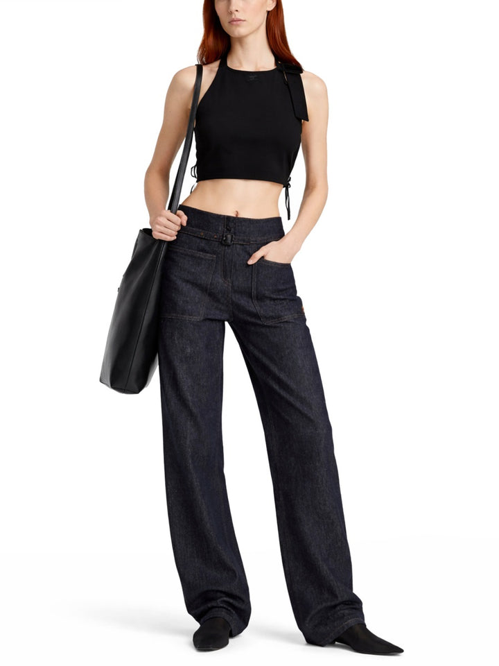 CourrèGes Top - Black | 3d661fae59b6ad5c2945e08aa4af1deb5ecd39a6